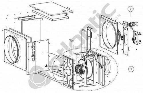 Extraction Et Insufflation Air - MOTOTURBINE CRIT EC 4500 - 913792 ATLANTIC SAV CLIM. & VENTIL. - 913792 