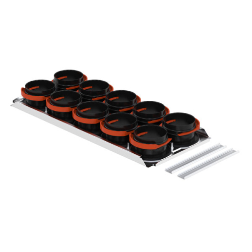 Plaque de montage 10x75/P - Caisson Silencieux - CW520 - 990323614 ZEHNDER COMFOSYSTEMS - 990323614 