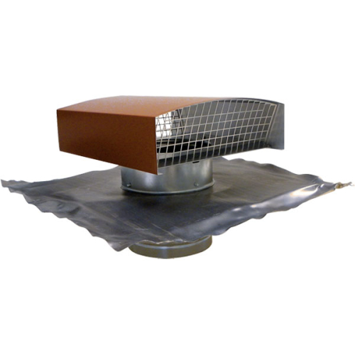 Sortie de toiture rouge diamètre 450mm - Ubiflu 9 UBBINK - 900206 