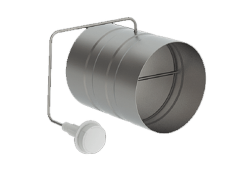 Registre avec commande par câble diam 200mm - RFCC - RFCC200 ECONONAME - RFCC200 