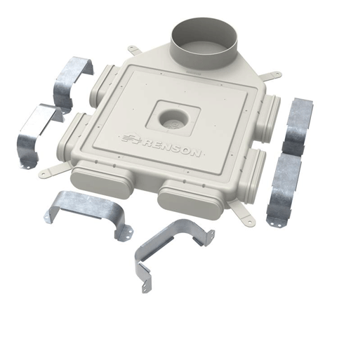 Boîte de distribution coudé 160 6 brides inclus - Easyflex - 28135 RENSON - 28135 