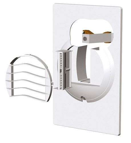 Br 15 - bouche platine WC autoréglable spécial rénovation 15 m3/h - BR 15 - 525020 ATLANTIC - 525020 