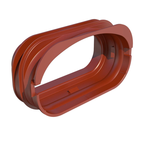 Lot de joints pour conduits oblongs et raccords D100x50 - Optiflex PRO ALDES - 11095944 