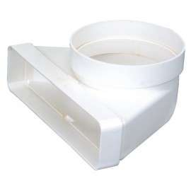 Coude mixte vertical 55x220x125 plastique - CMV 55x220x125 - 460011 ATLANTIC - 460011 