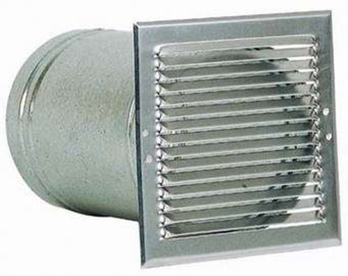 Ent./Sort. d'air murale ⌀160 galva - ME 160 - 533159 ATLANTIC - 533159 