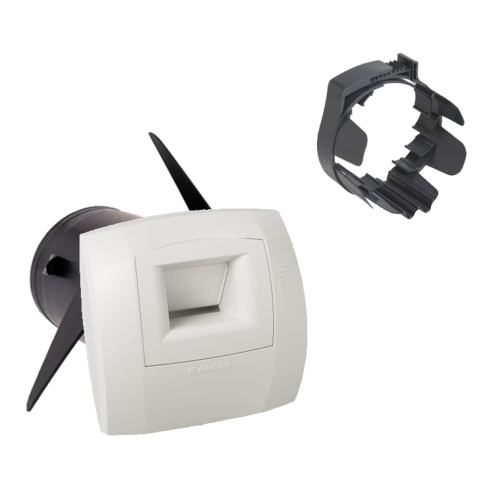 Kit bouche hygroréglable BAIN CELLIER - KIT B32 BAHIA CURVE S BAIN CELLIER D80 - 11033663 ALDES - 11033663 