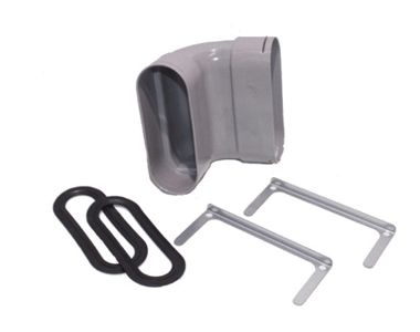 Coude vertical 90° - ComfoFlat 51 - 990322011 ZEHNDER COMFOSYSTEMS - 990322011 