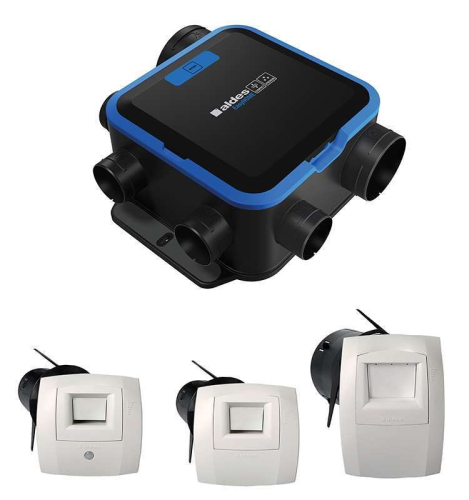 Kit VMC simple flux hygroréglable - EasyHOME HYGRO COMPACT CLASSIC - 11033049 ALDES - 11033049 