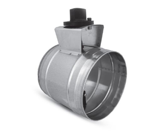 Registre de réglage galva axe plastique 100 mm - DACAP100 - REGGALAPD100 ECONONAME - REGGALAPD100 