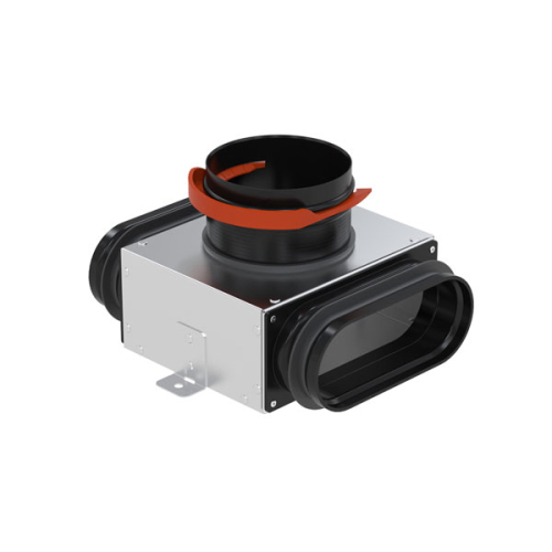 Raccord en T 90° rond/ovale - ComfoCube ZEHNDER COMFOSYSTEMS - 990322053 