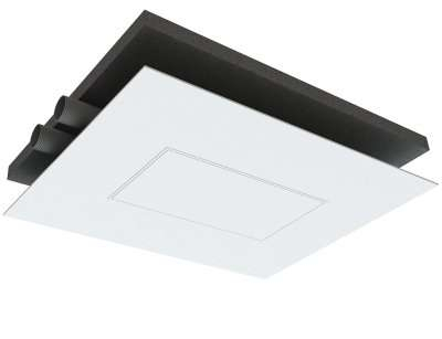 Trappe de finition aveugle InspirAIR® Home SC240 et SC370 - 11023321 ALDES - 11023321 