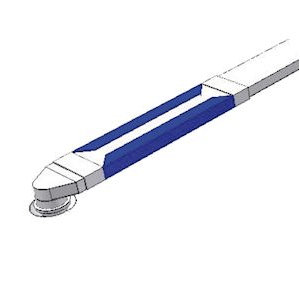 Piège à son conduits rectangulaires - PAS R50 55X220 - 460047 ATLANTIC - 460047 