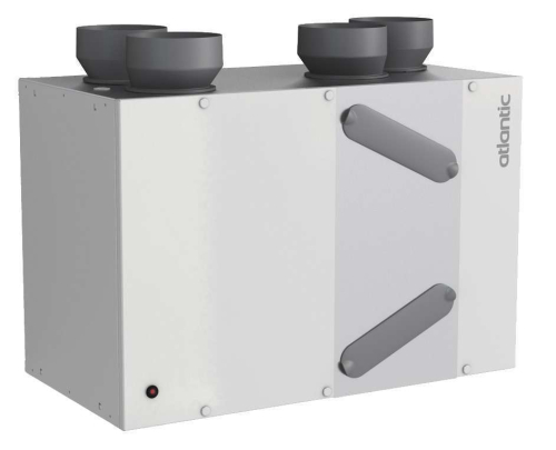 VMC double flux haut rendement autoréglable - DUOCOSY HR - 412191 ATLANTIC - 412191 