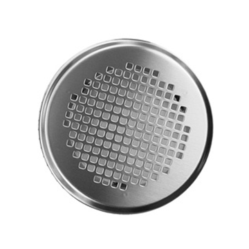 Grille de ventilation design Torino inox - 990320790 ZEHNDER COMFOSYSTEMS - 990320790 