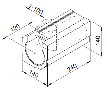 4 Tés horizontaux DN100 - RP-T - 3062 HELIOS VENTILATEURS - 3062 