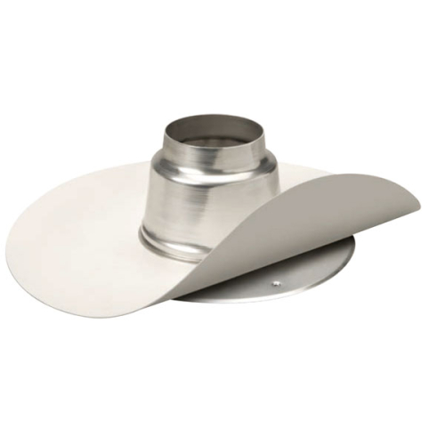 Solin de toiture plat PVC D131-166mm -  UBBINK - 146313 