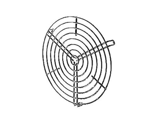 Grille de protection - SGR 160 - 5069 HELIOS VENTILATEURS - 5069 