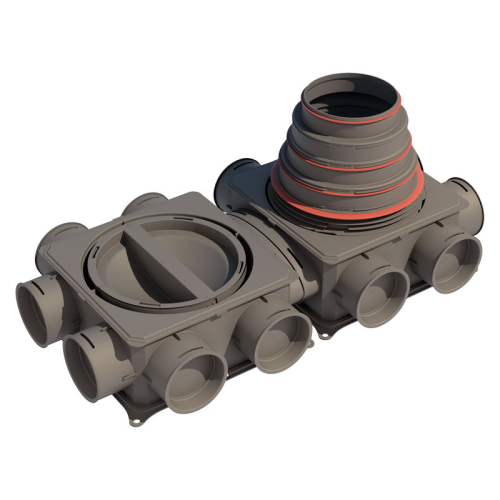 Caisson de distribution 12 piquages - DB212 Air Excellent UBBINK - 188962 