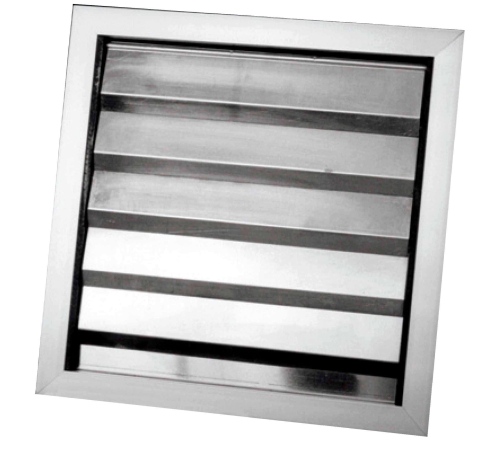 Volets de surpression aluminium D700 x 700 mm - PER 630 CN - 870379 S&P UNELVENT - 870379 