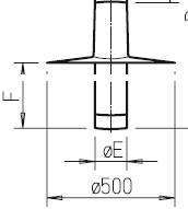 Sortie toit plat pour chapeau DH 160 - FDP 160 - 2025 HELIOS VENTILATEURS - 2025 