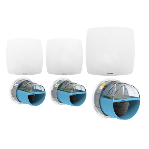 Pack 3 Kits pour VMC hygrogenius - E-Twiste and Go Cuisine + Salle de bain + WC ATLANTIC - 526288 