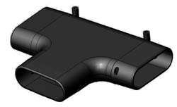 Té horizontal - THR50 - 810410 S&P UNELVENT - 810410 