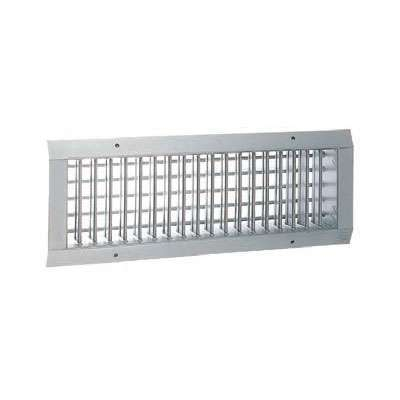Grilles de soufflage pour conduits cylindriques Couleur grise - GCF 400X125 - 528143 ATLANTIC - 528143 