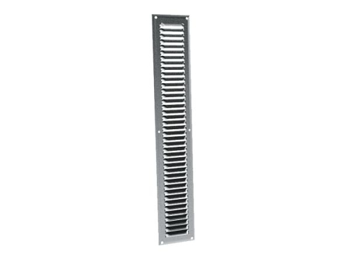 Grilles à auvents en aluminium brut - GA AL 50 x 280 GAM ANJOS - 6872 