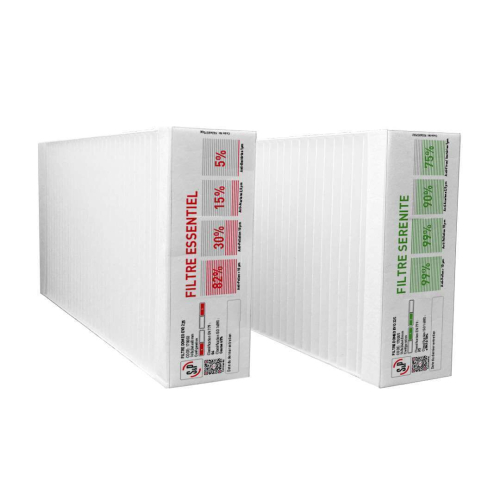 Kit de filtres G4 et F7 pour DOMEO EVO 225 SERENITE - KIT FILTRES DOMEO EVO225 G4/F7 - 170002 S&P UNELVENT - 170002 