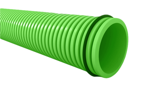 Conduit semi-flexible annelé rond Diam 75 mm au mètre ANTIBACTERIEN - EconoFlex - CSFAR75AB Déloté ECONOPRIME - CSFAR75AB Déloté 