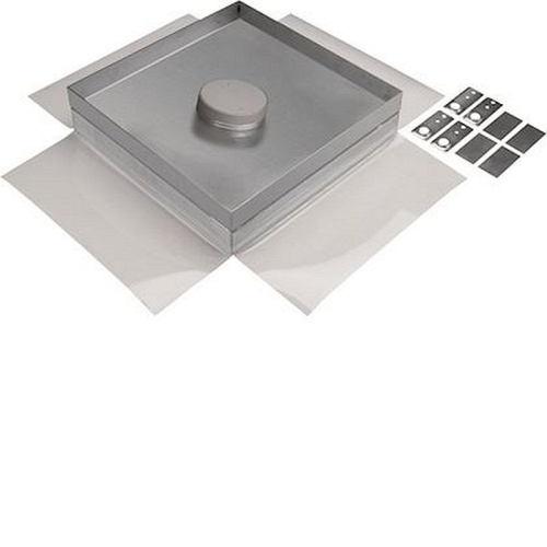 Boîte de jonction pour charges jusqu'à 20kN acier couvercle plein 20000 N-EKSQ405TM-4012002245835-HAGER