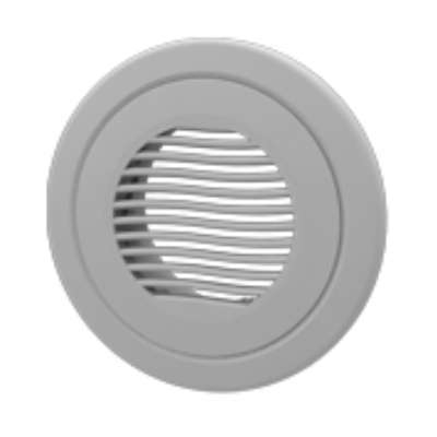 Bouche Plastique Ronde Ajustable ⌀125 - BOREA⌀125 ECONONAME - BOREA⌀125 