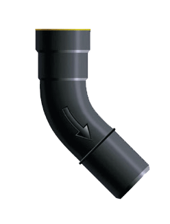 D.44 coude 45 - 31030008 GENERALE ASPIRATION - 31030008 