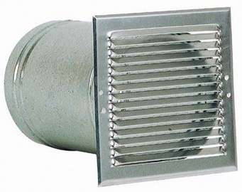 Ent./Sort. d'air murale ⌀125 galva - ME 125 - 543191 ATLANTIC - 543191 