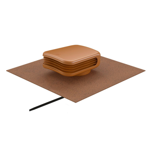 Sortie de toiture ocre D160mm - Valetis UBBINK - 172112 