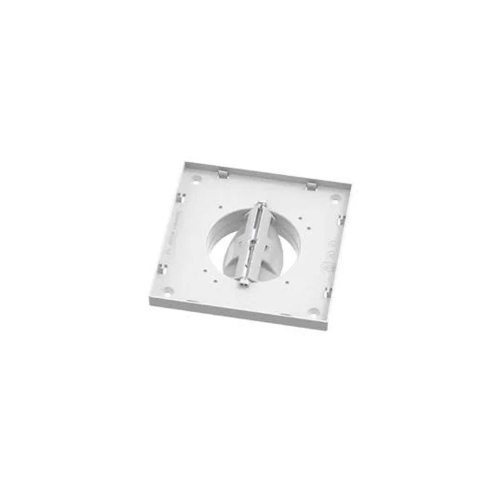 Base pour grille Ø80 - 134x134 - réglable  Blanc -  RENSON - 9299 