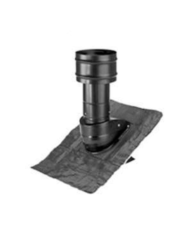 Chapeau de toiture DN125-6°/60° noir - Term.toit. DN125-6°/60° noir - 990430615 ZEHNDER COMFOSYSTEMS - 990430615 