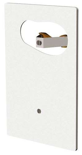 Ppr/n - platine pleine pour obturation des ouvertures non utilisees 177x278 - PPR/N 177X278 - 543788 ATLANTIC - 543788 