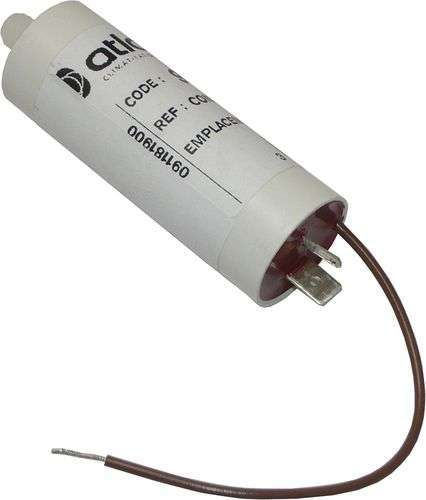 Condensateur 2/3.8Mf - CONDENSATEUR 2/3.8MF - 913637 ATLANTIC SAV CLIM. & VENTIL. - 913637 
