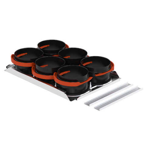 Plaque de montage 6x90/P - Caisson Silencieux - CW320 - 990323613 ZEHNDER COMFOSYSTEMS - 990323613 