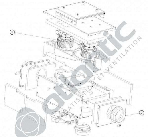 Bypass Duolix Box - BYPASS DUOLIX BOX - 913662 ATLANTIC SAV CLIM. & VENTIL. - 913662 