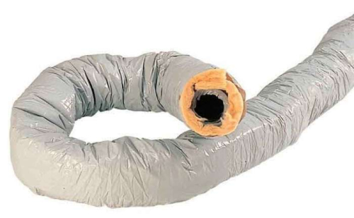 10m Conduit souple PVC ⌀125 isolé 25mm - T 127 CR L10M - 423054 ATLANTIC - 423054 