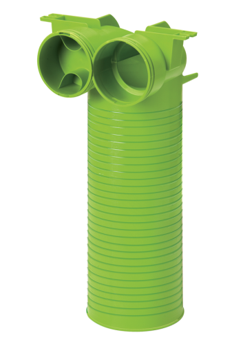 Coude mixte vertical D90 - XCMV 90 - 464035 ATLANTIC - 464035 