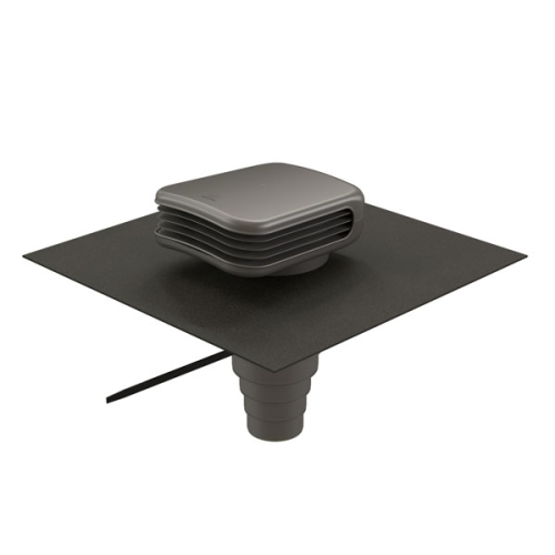 Sortie de toiture anthracite avec multidiam - Valetis UBBINK - 172123 