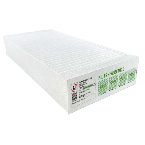 Filtre F7 pour DOMEO EVO 225 - FILTRE F7 DOMEO EVO 225 - 170005 S&P UNELVENT - 170005 