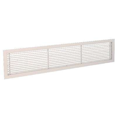 Grilles à barres frontales fixes alu - GRIDLINED WALL F3 800X150 RAL9010 - 11050572 ALDES - 11050572 