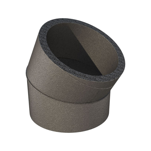 Coude 30° Conduit rigide isolé D160 - Calogaine PRO ALDES - 11091364 