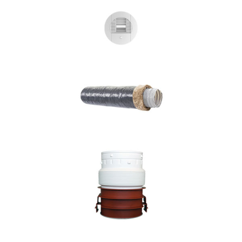 Kit bouche sanitaires avec GP Iso - BEHS/W DP 15-45/40 - 607870 S&P UNELVENT - 607870 