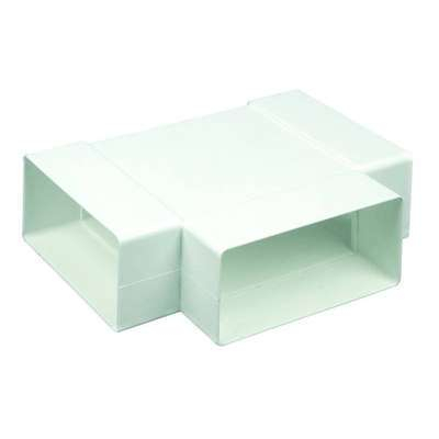 Té 90° horizontal rectangulaire 55x110 plastique - TEHR 55x110 - 460023 ATLANTIC - 460023 