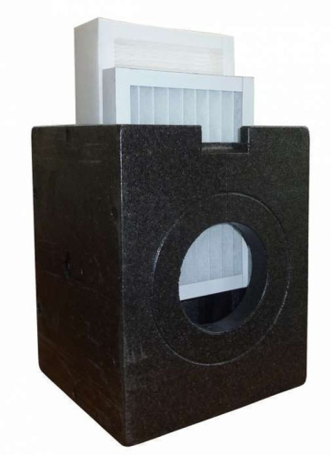 Boîtier iso-box DN 160 avec filtre à charbon actif AK - 527001290 ZEHNDER COMFOSYSTEMS - 527001290 